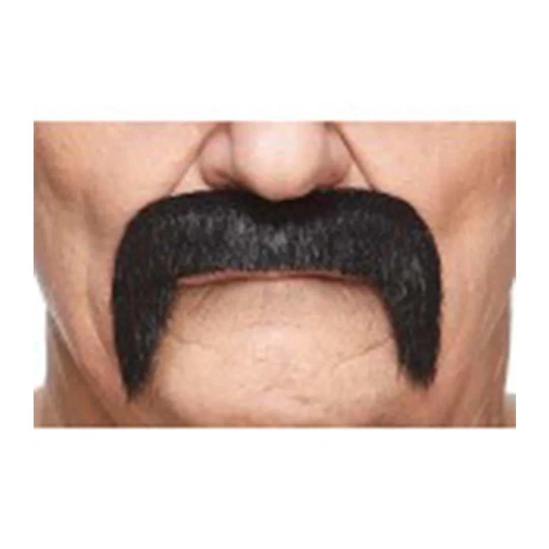 MOUSTACHE BLACK - 10.5 CM. x 7.5 CM