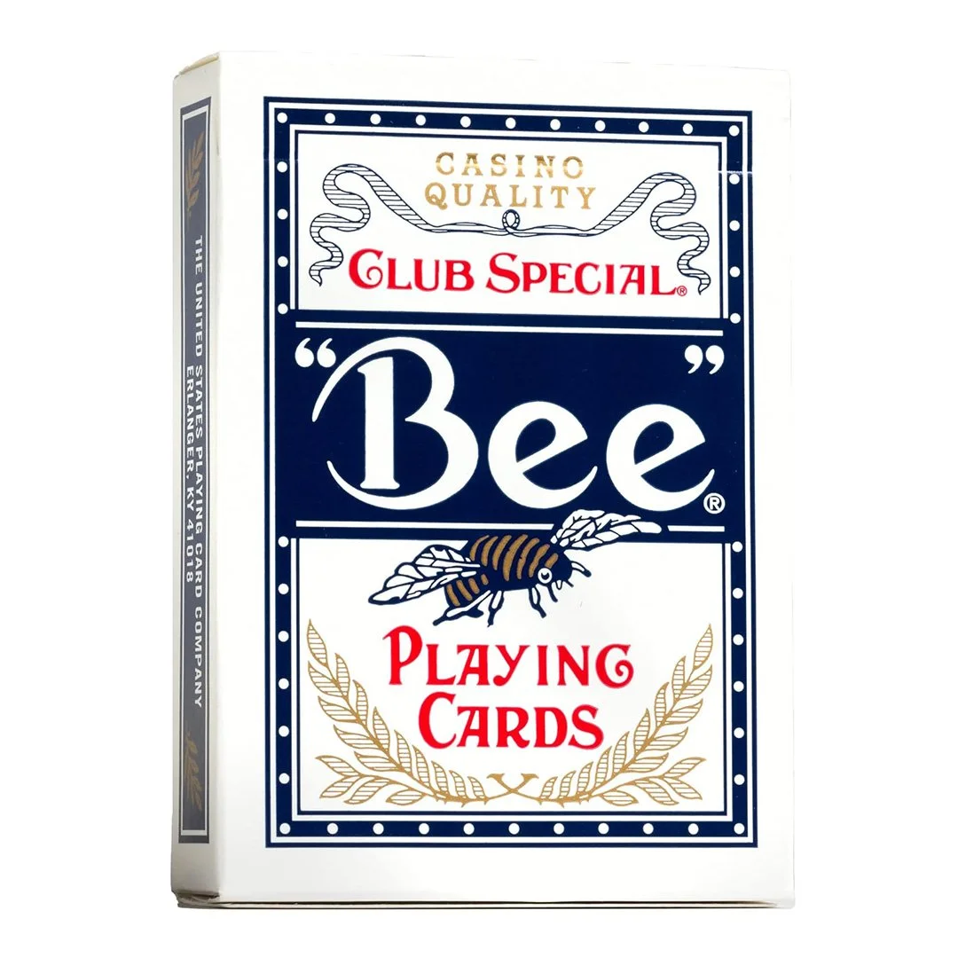 BEE BLUE PLAYING CARD