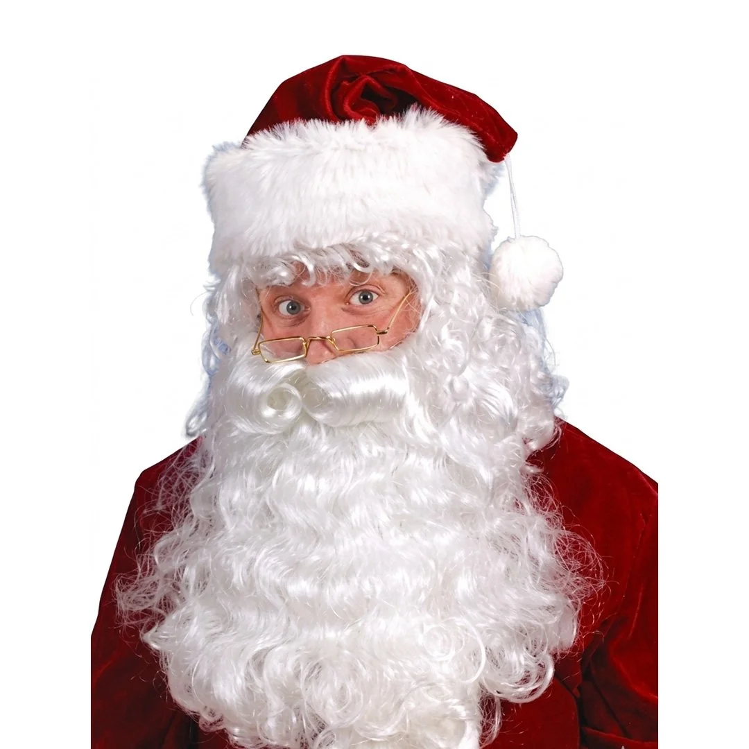 SANTA WIG AND BEARD SET