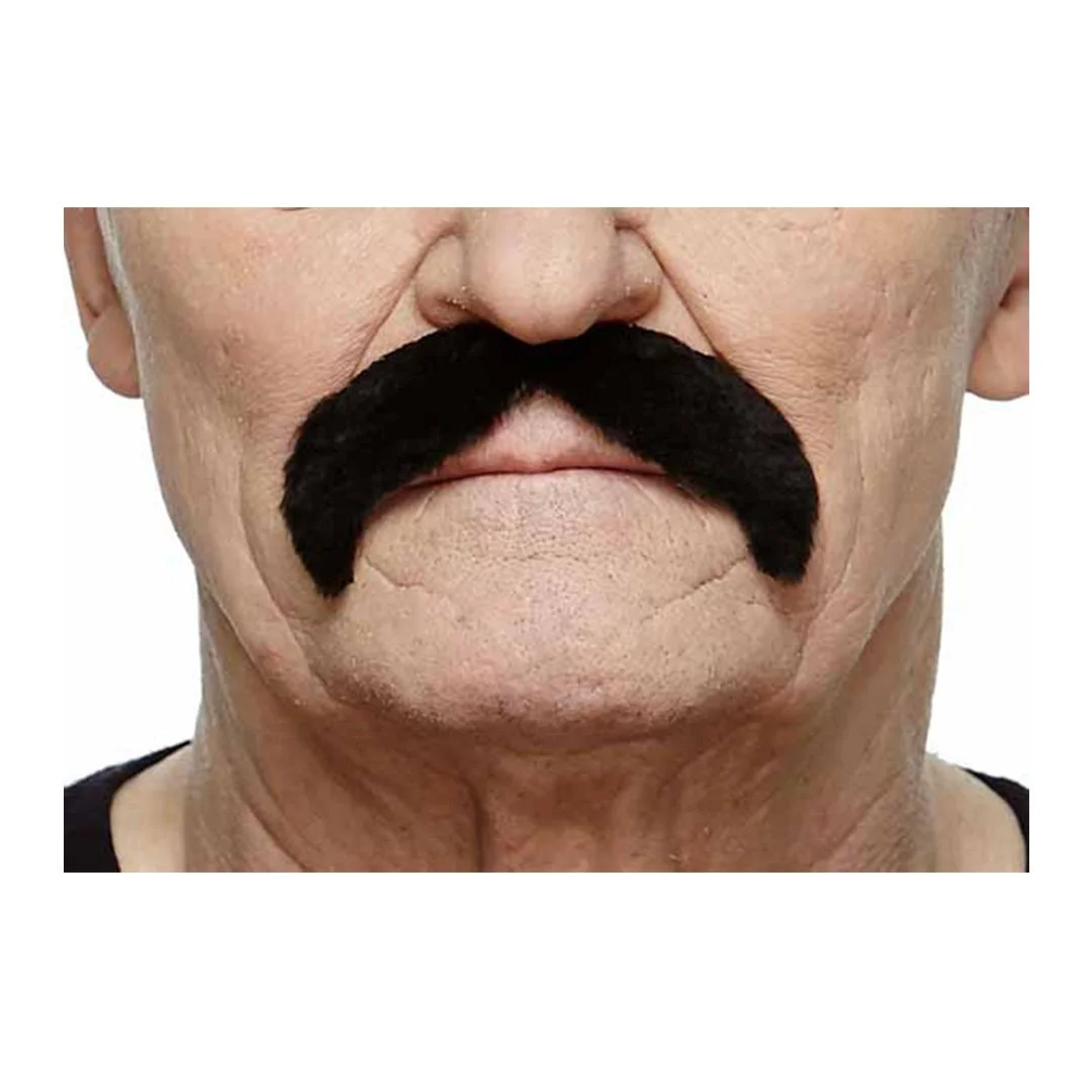 MOUSTACHE BLACK 10.5 CM x 4 CM