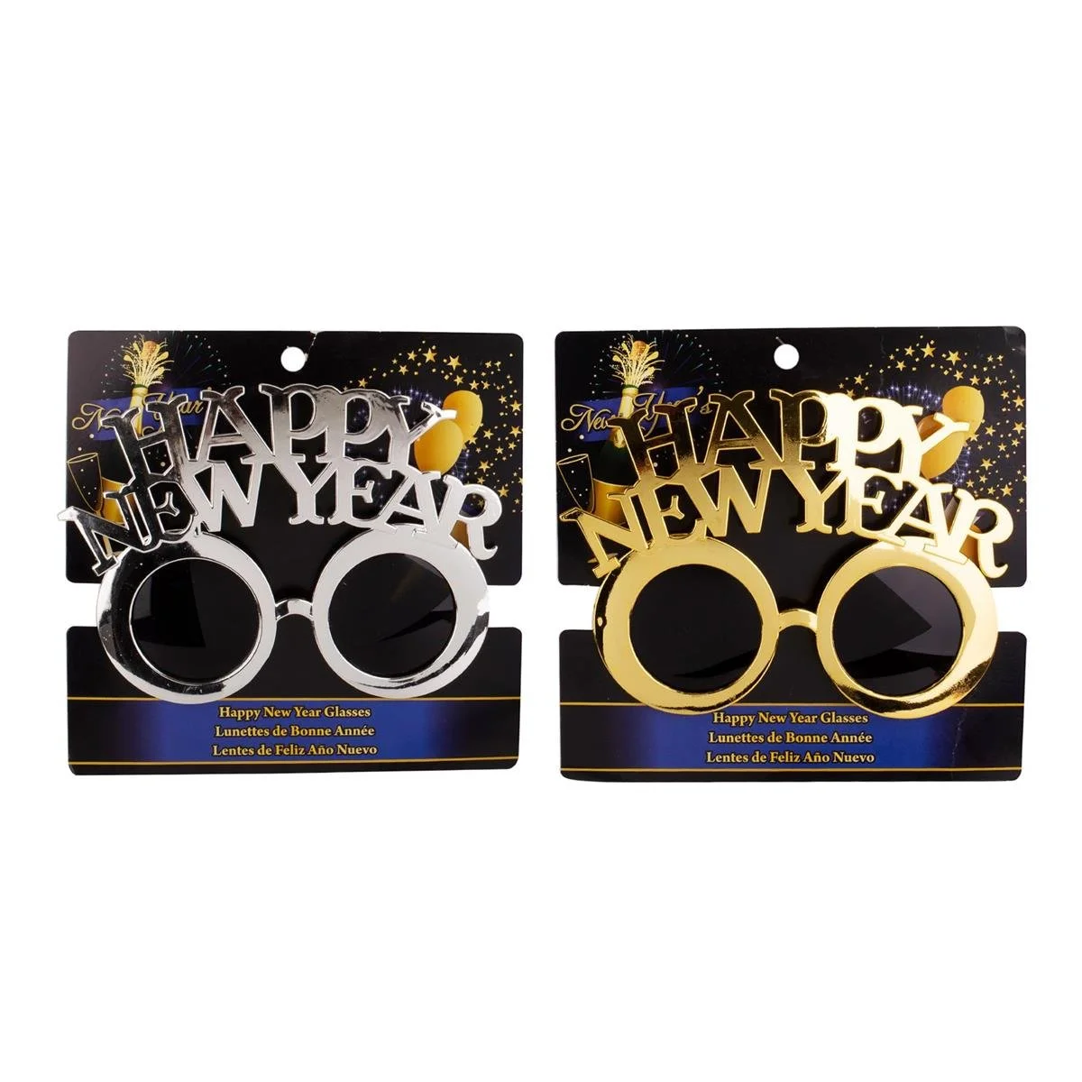 New Year Party Glasses 2 asst.