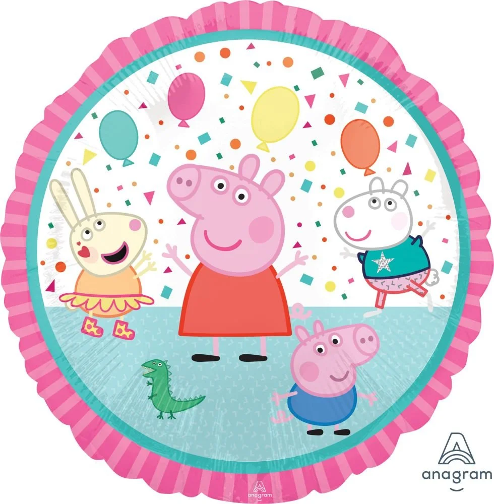 18" Peppa Pig and Friends Balloon