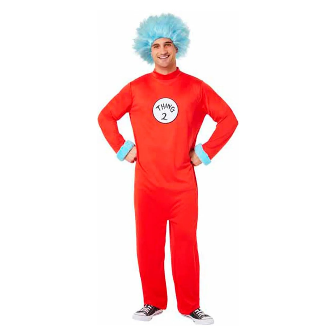 DR. SEUSS THING JUMPSUIT - ADULT