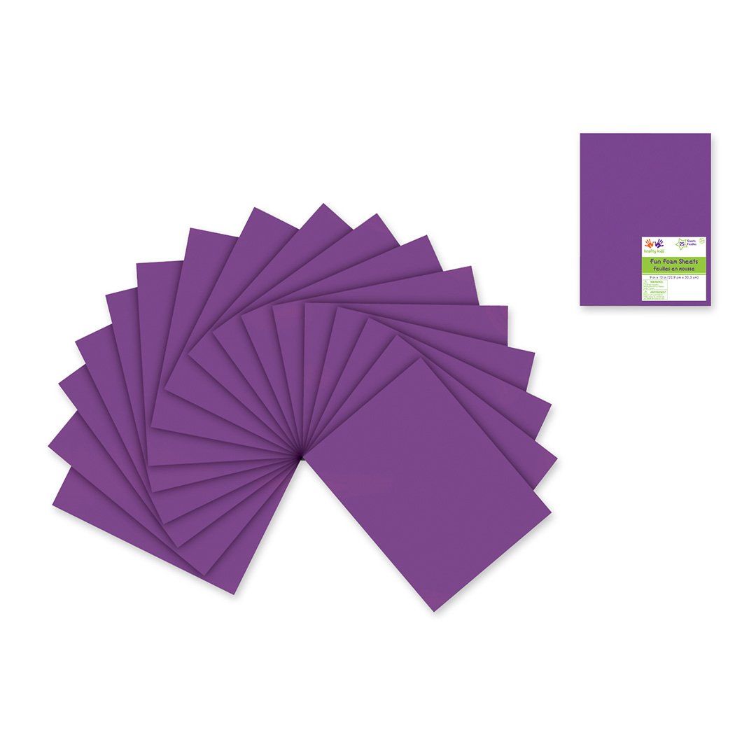 Foam Sheets - Dark Violet