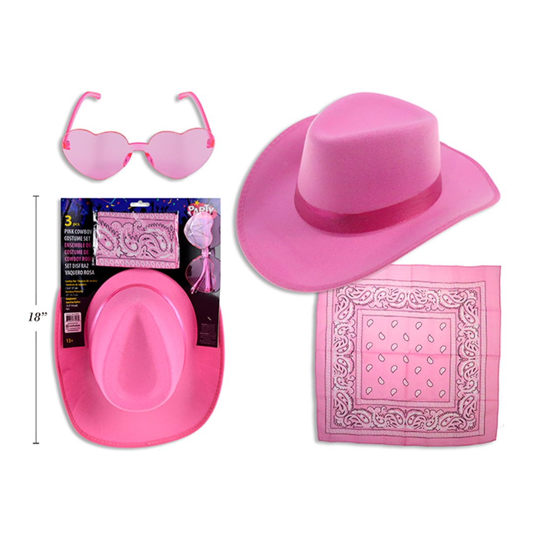 Pink Cowboy Set - Adult Costume