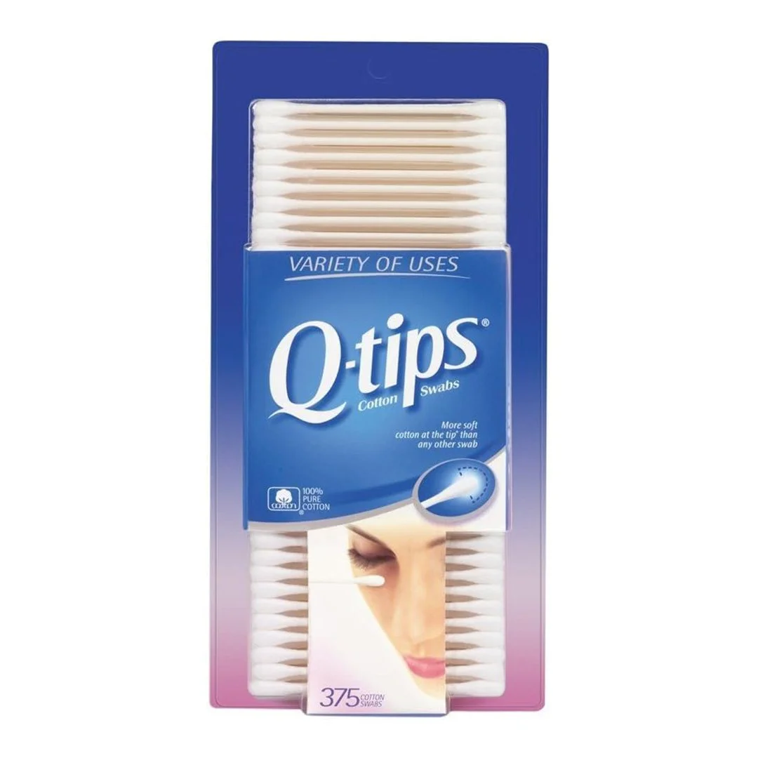 Q TIPS COTTON SWABS 375 PACK