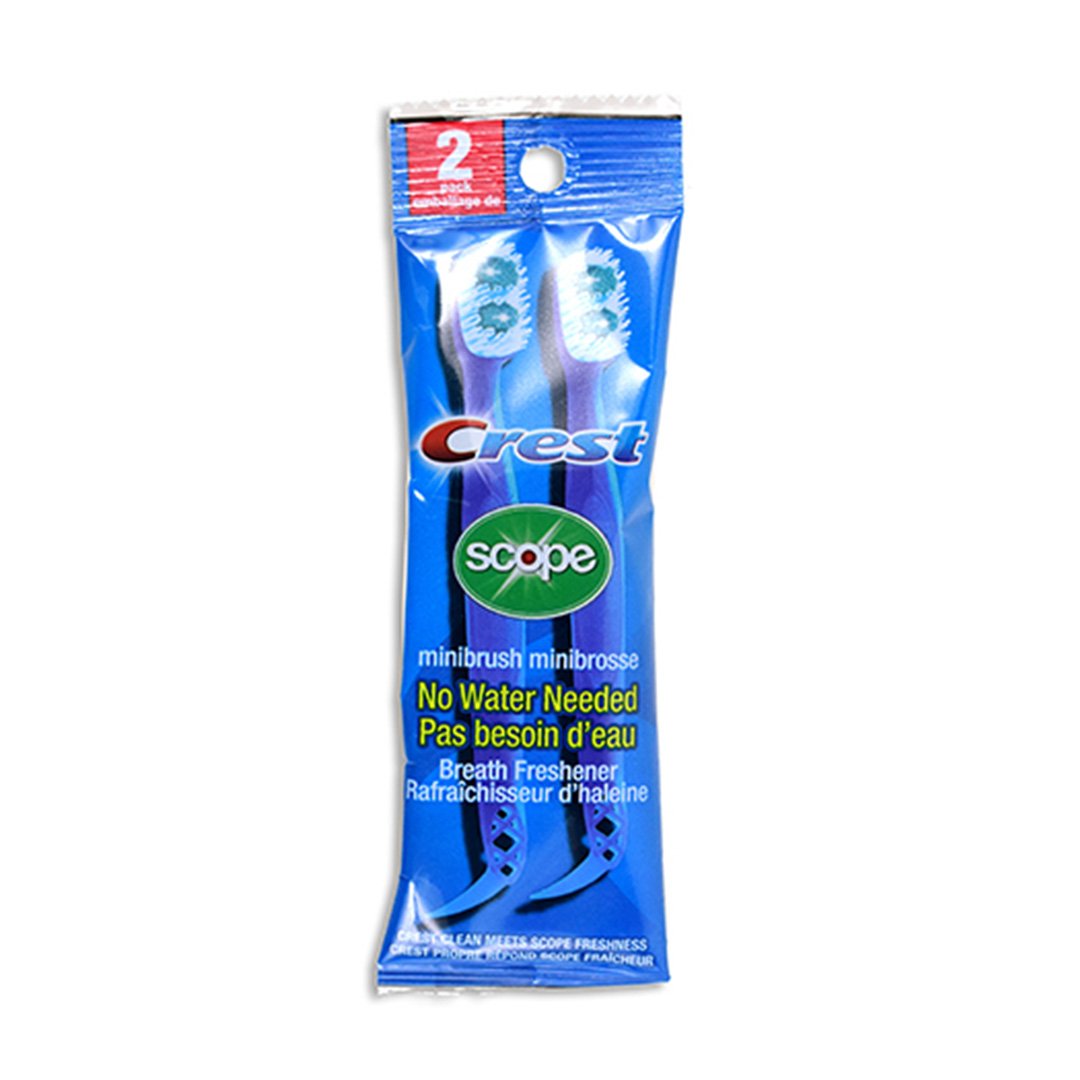 Crest Scope Minibrush - 2pk