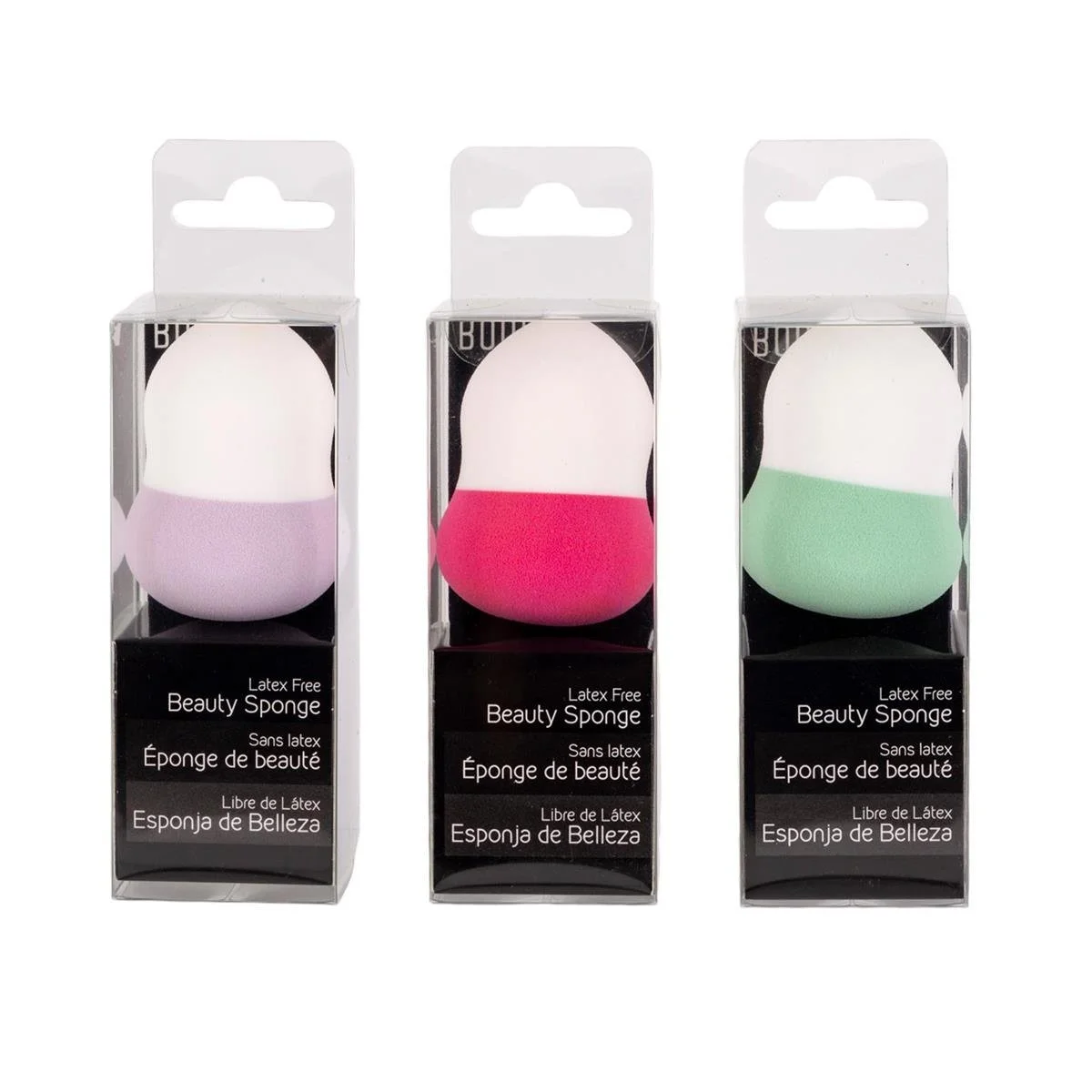 Bodico, Beauty Sponge ,3-asst, latex free