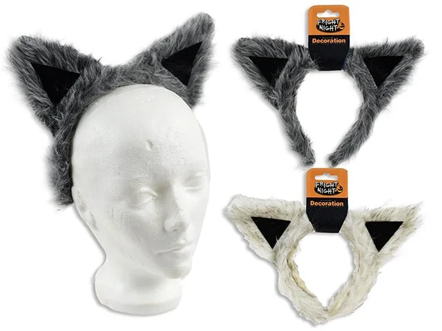 9.75in x 8in Werewolf Headband. 2 Asst. Styles