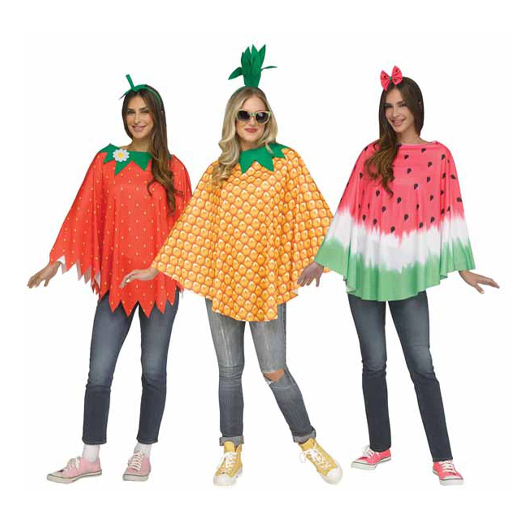 FRUIT SALAD PONCHO - ADULT
