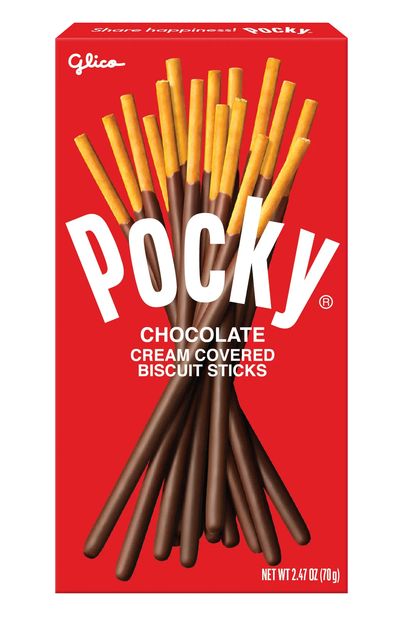 POCKY CHOCOLATE FLAVOUR BISCUIT STICKS 47g