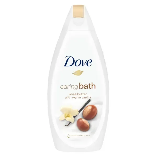 DOVE CARING BATH SHEA BUTTER WITH WARM VANILLA BODY WASH 450 ML