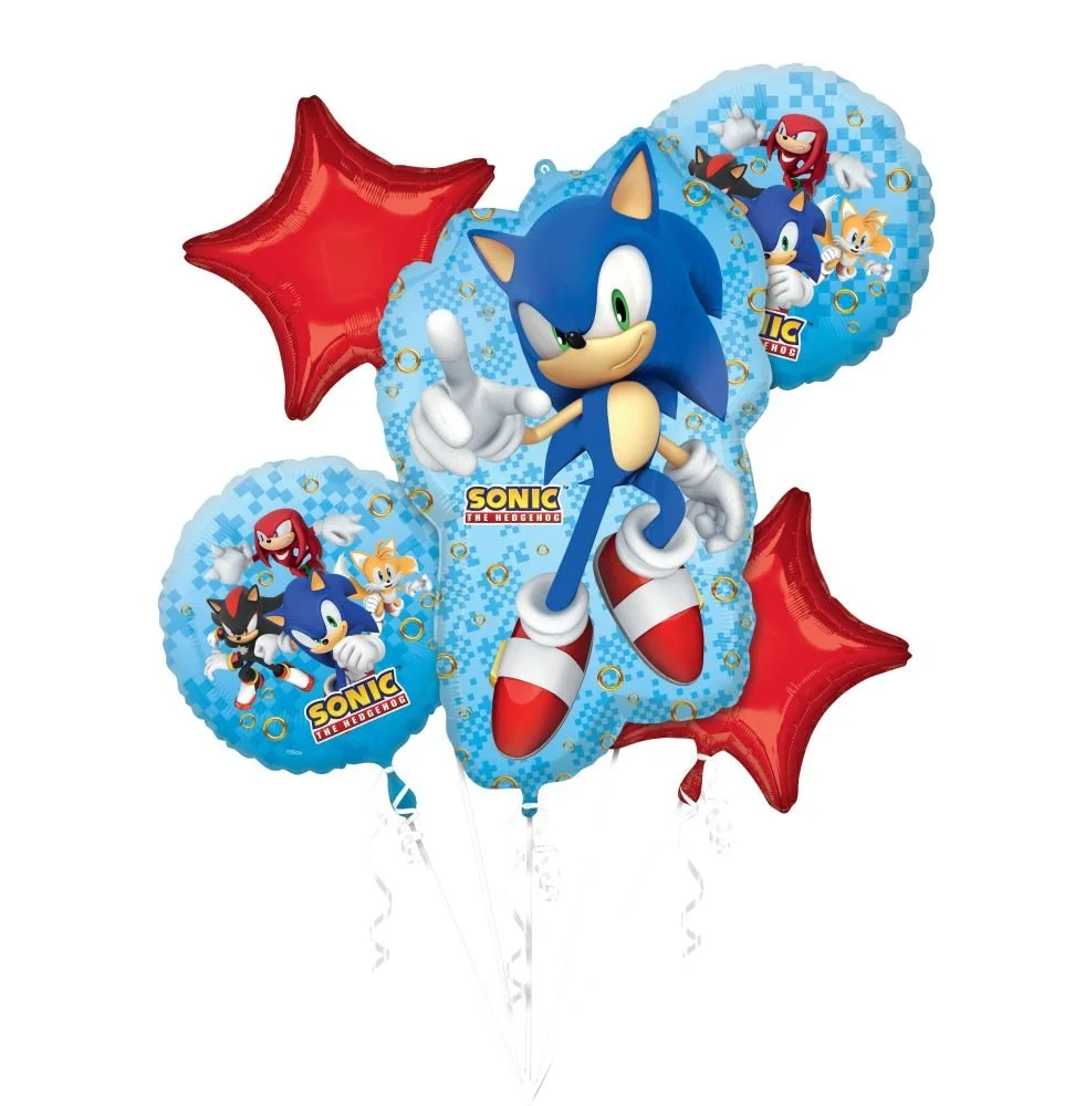 Balloon Bouquet Sonic The Hedgehog 2