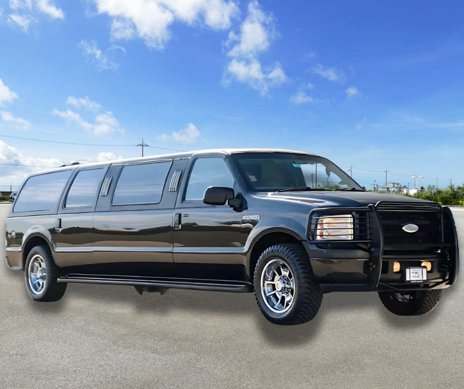 BLACK Ford Excursion LIMO 13 PASSENGERS.png