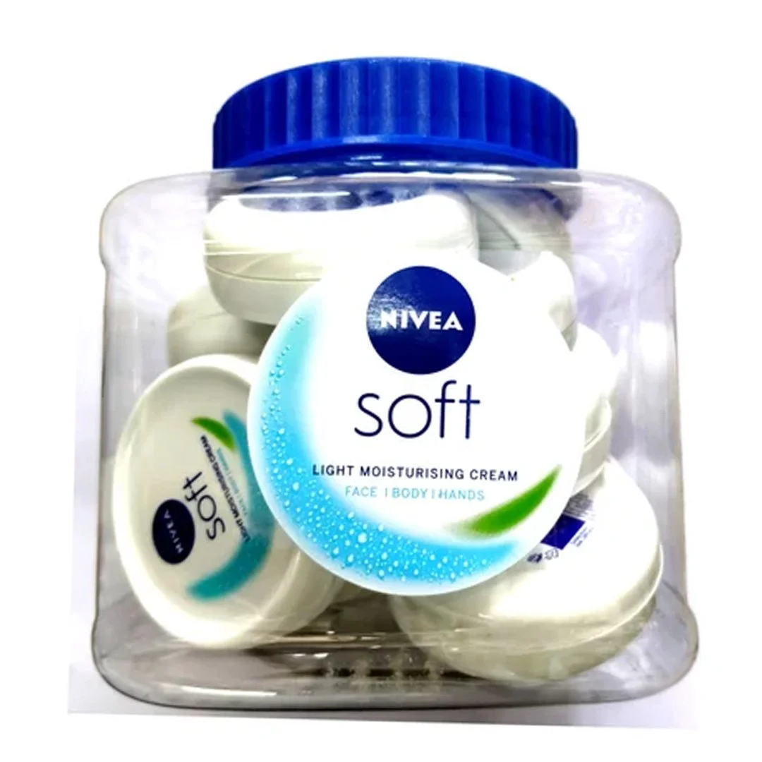 NIVEA 25 ML WHITE SOFT CREAM IN A JAR PACK