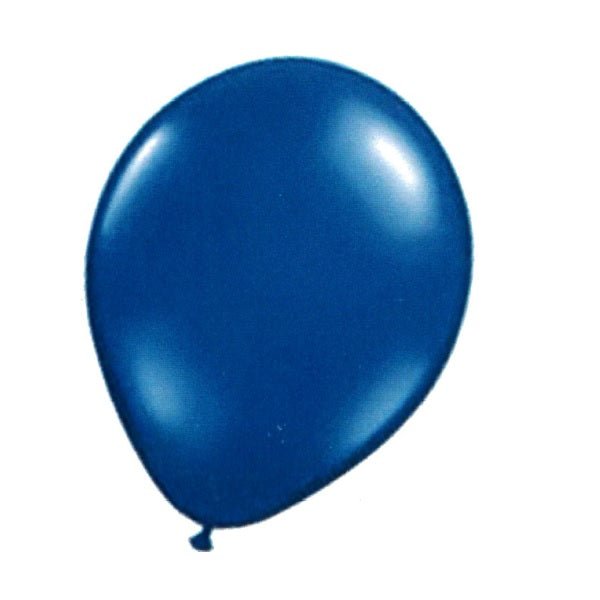 Latex Balloon Pearlescent Blue 12 inch 10 pcs