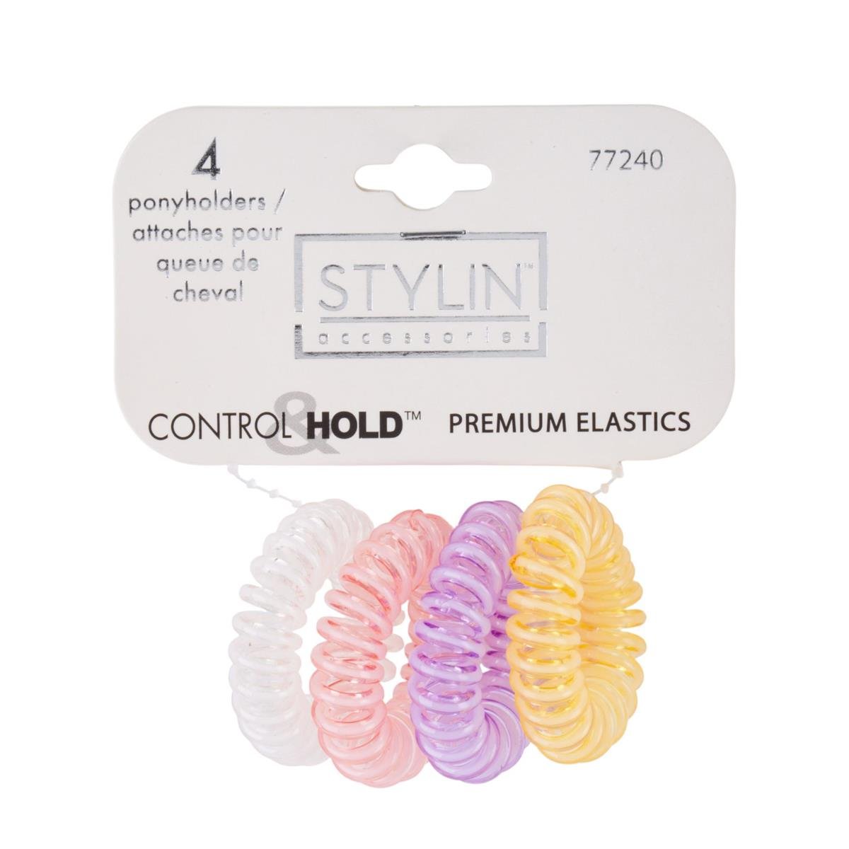 Stylin, 4-pc Mini Hair Coil