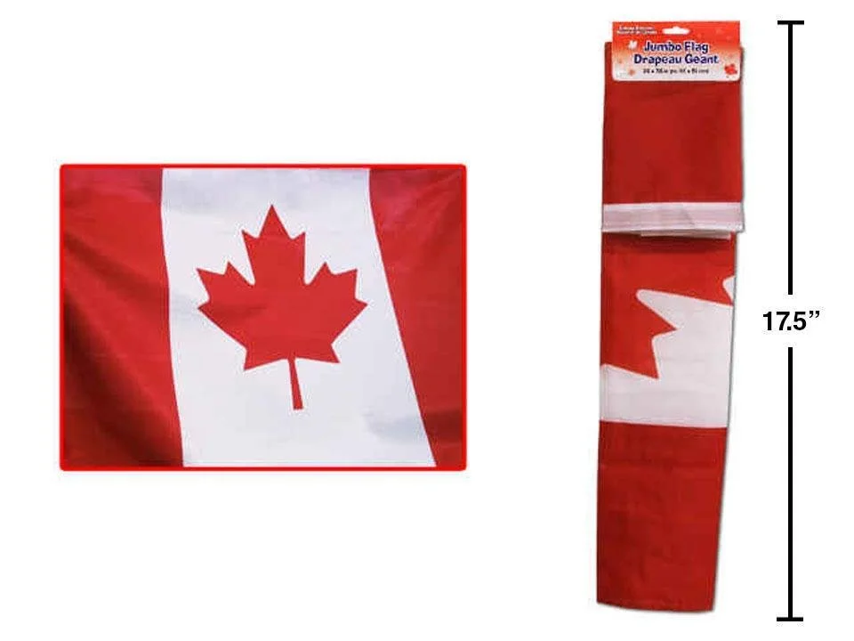 Canada 24"x36" Jumbo Flag, Nylon