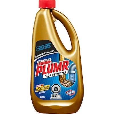 CLOROX PRO-STRENGTH LIQUID PLUMR CLOG DESTROYER 900 ML