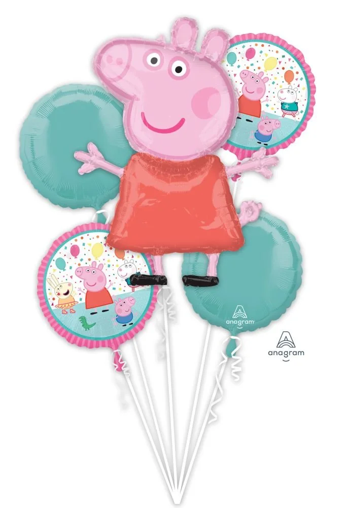 Balloon Bouquet Peppa Pig and Friends