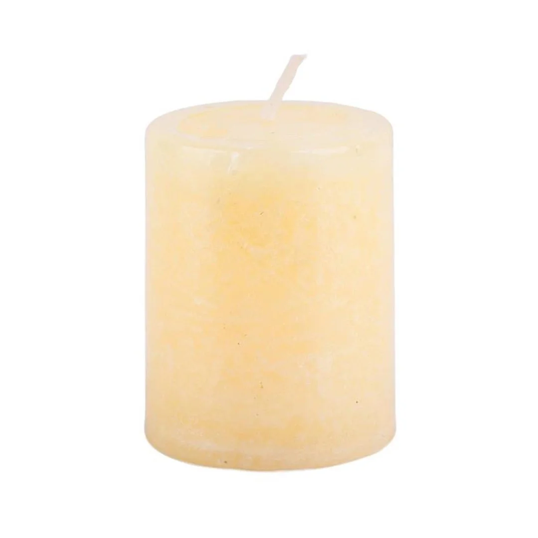 2" Frosted Scented Votive Candle - Vanilla Cream