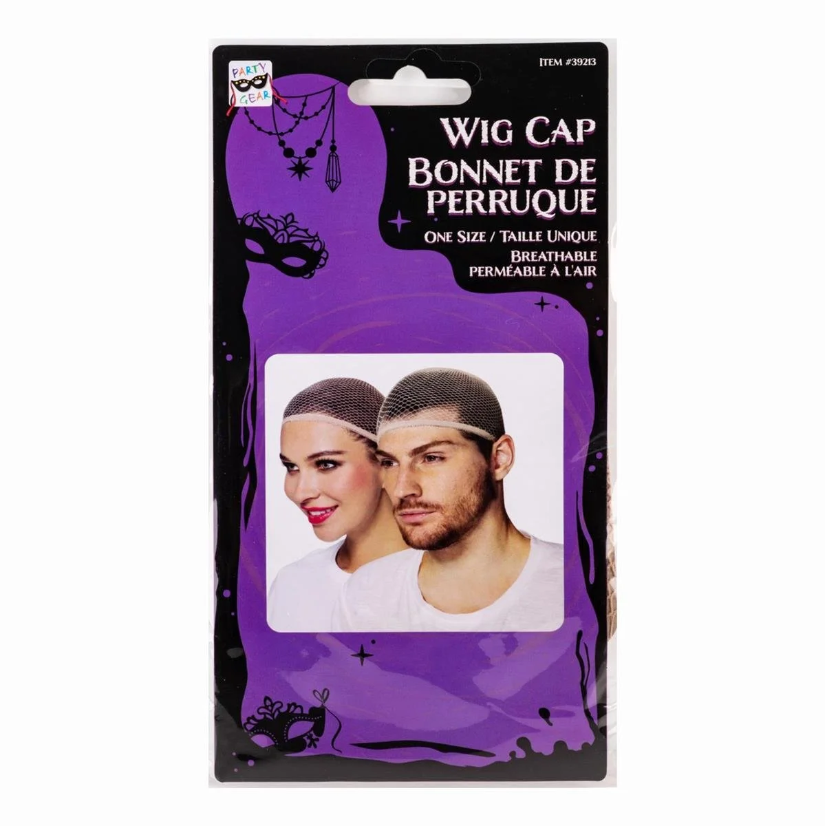 Party Gear Adult Blonde Wig Cap, One Size