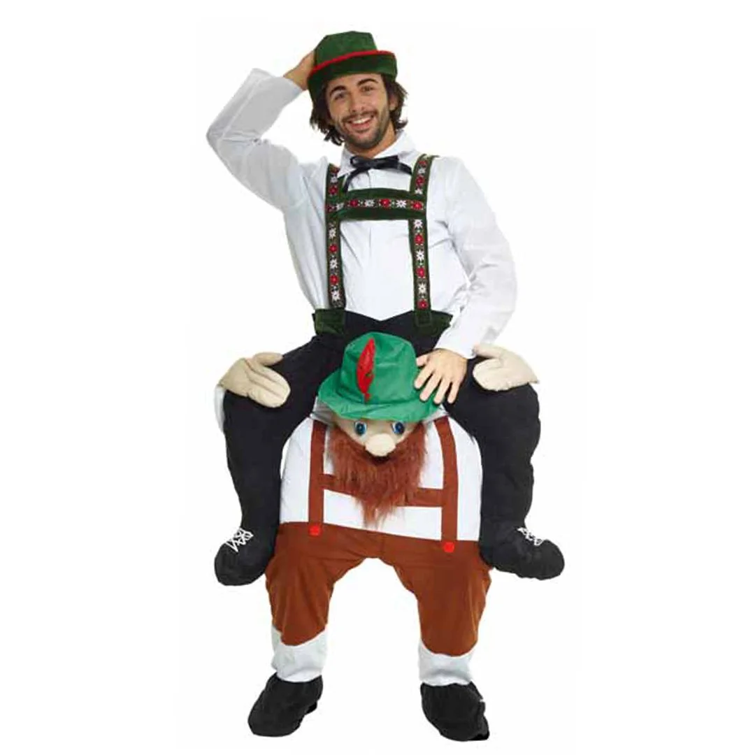 LEDERHOSEN PIGGYBACK - ADULT COSTUME