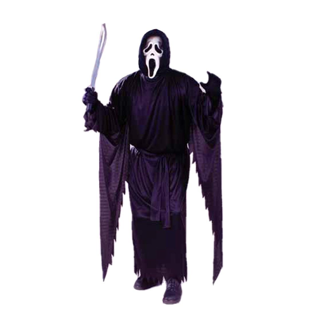 ADULT SCREAM COSTUME WITH MASK ONE SIZE