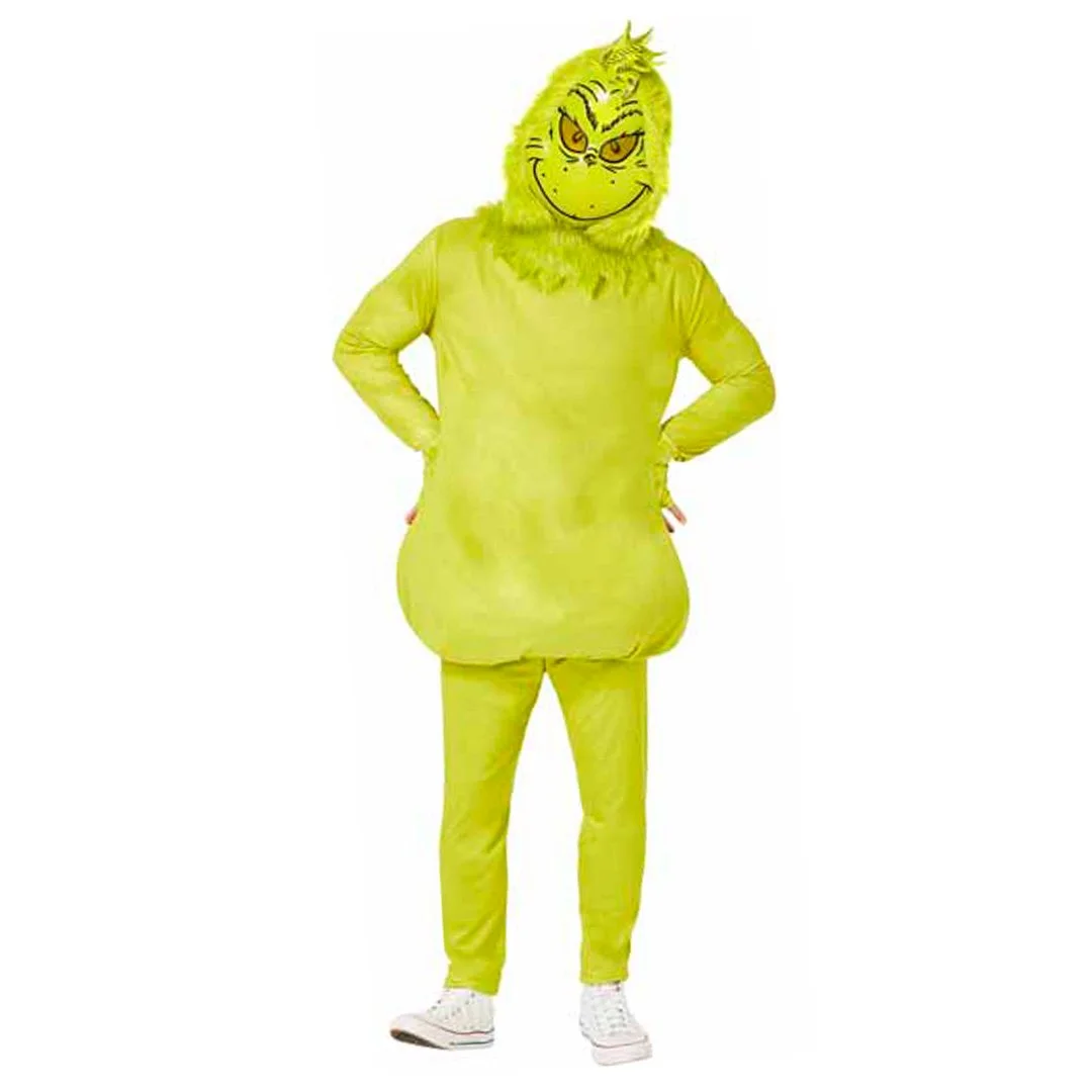 DR. SEUSS THE GRINCH JUMPSUIT - ADULT