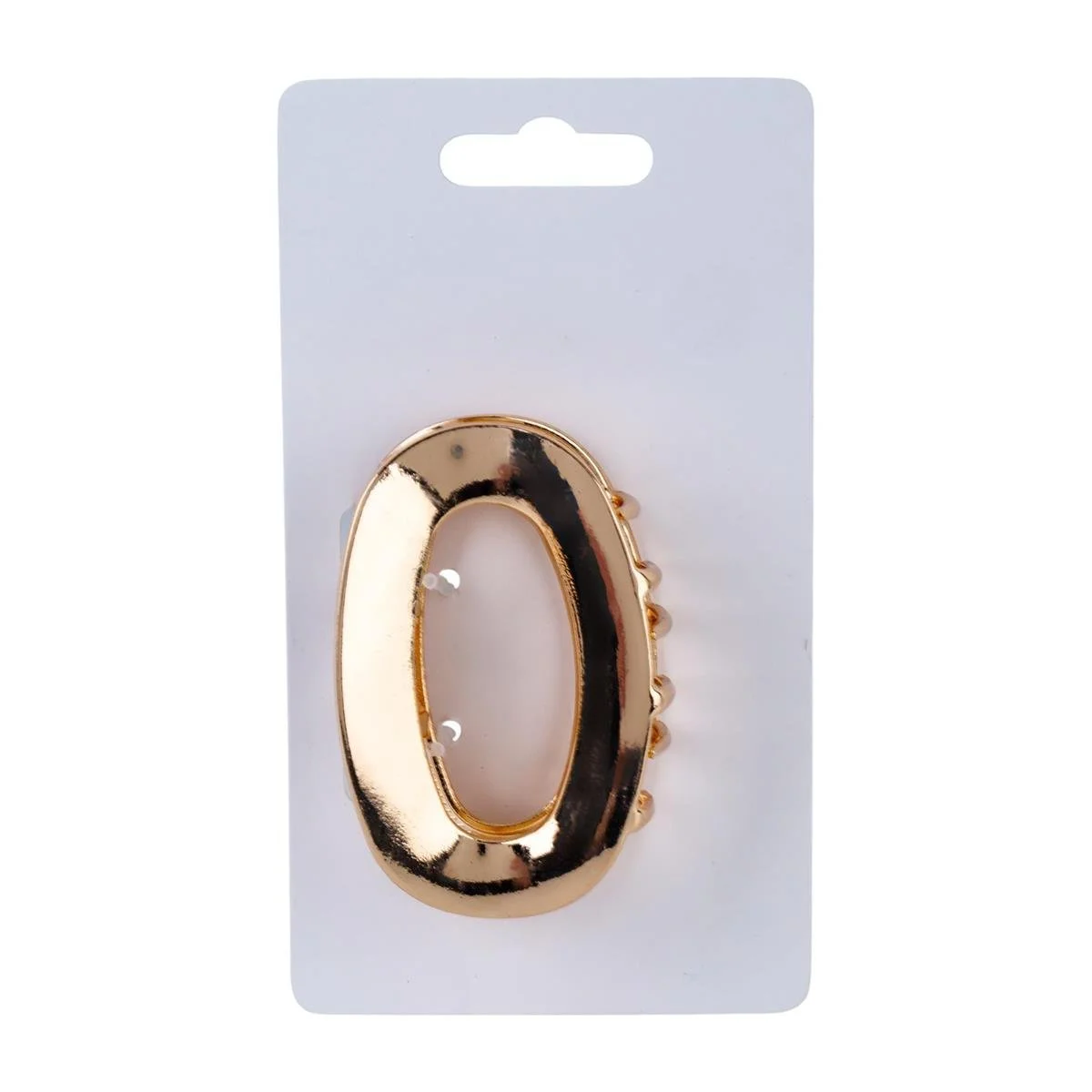 Bodico, Gold Oval Claw Clip, 6.5cm