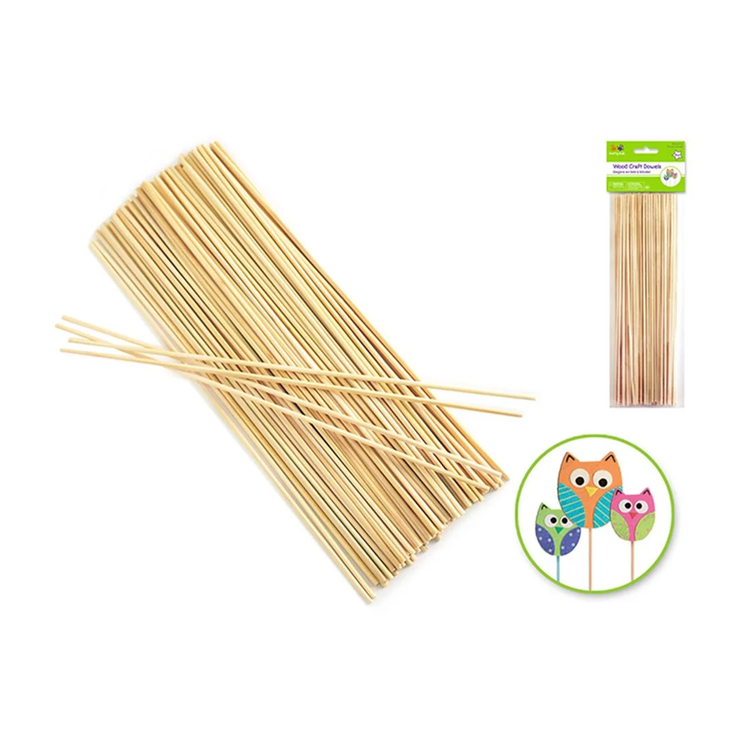 Craftwood: Natural Thin Bamboo Dowel