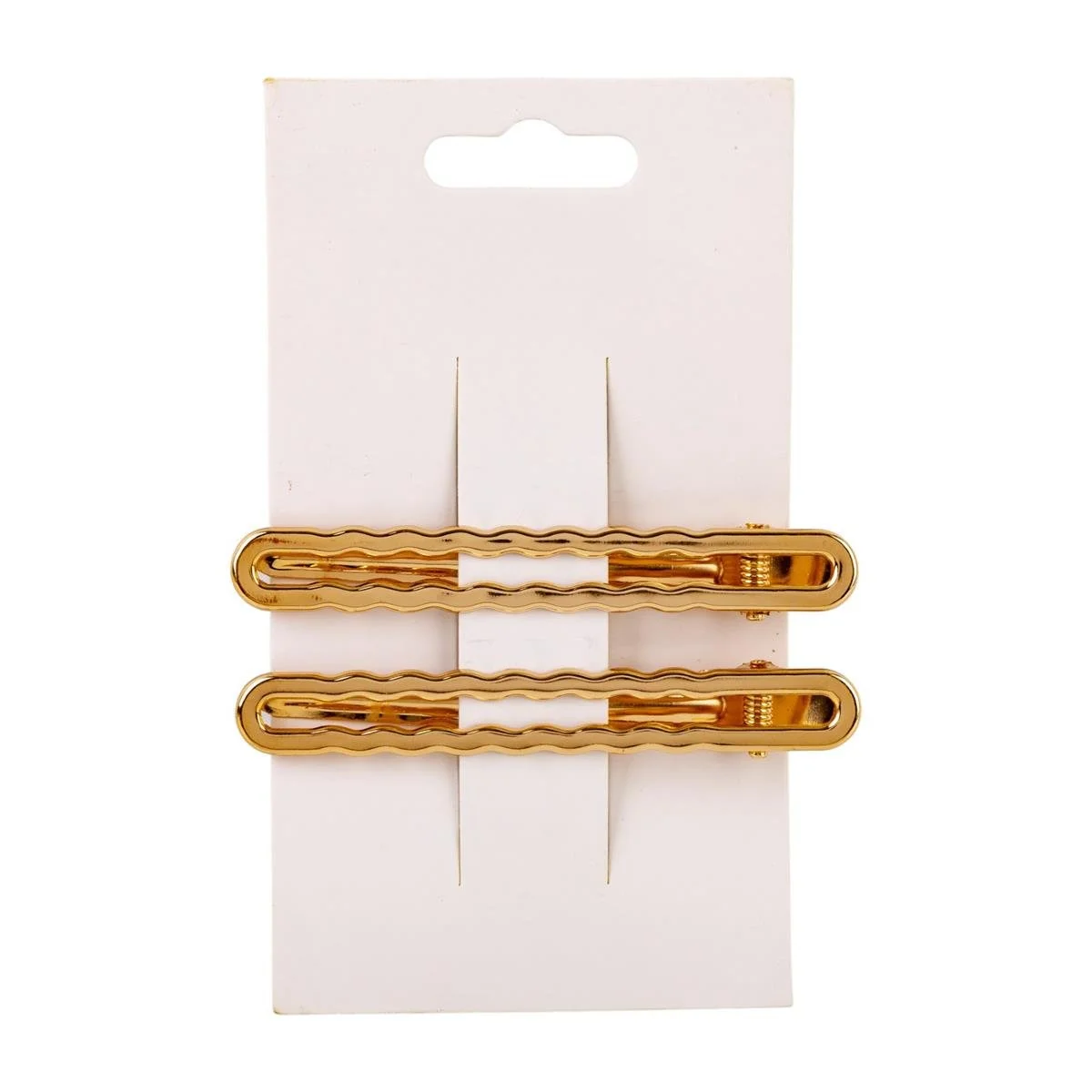 Bodico, 2-pc Gold Clips, 8.5cm