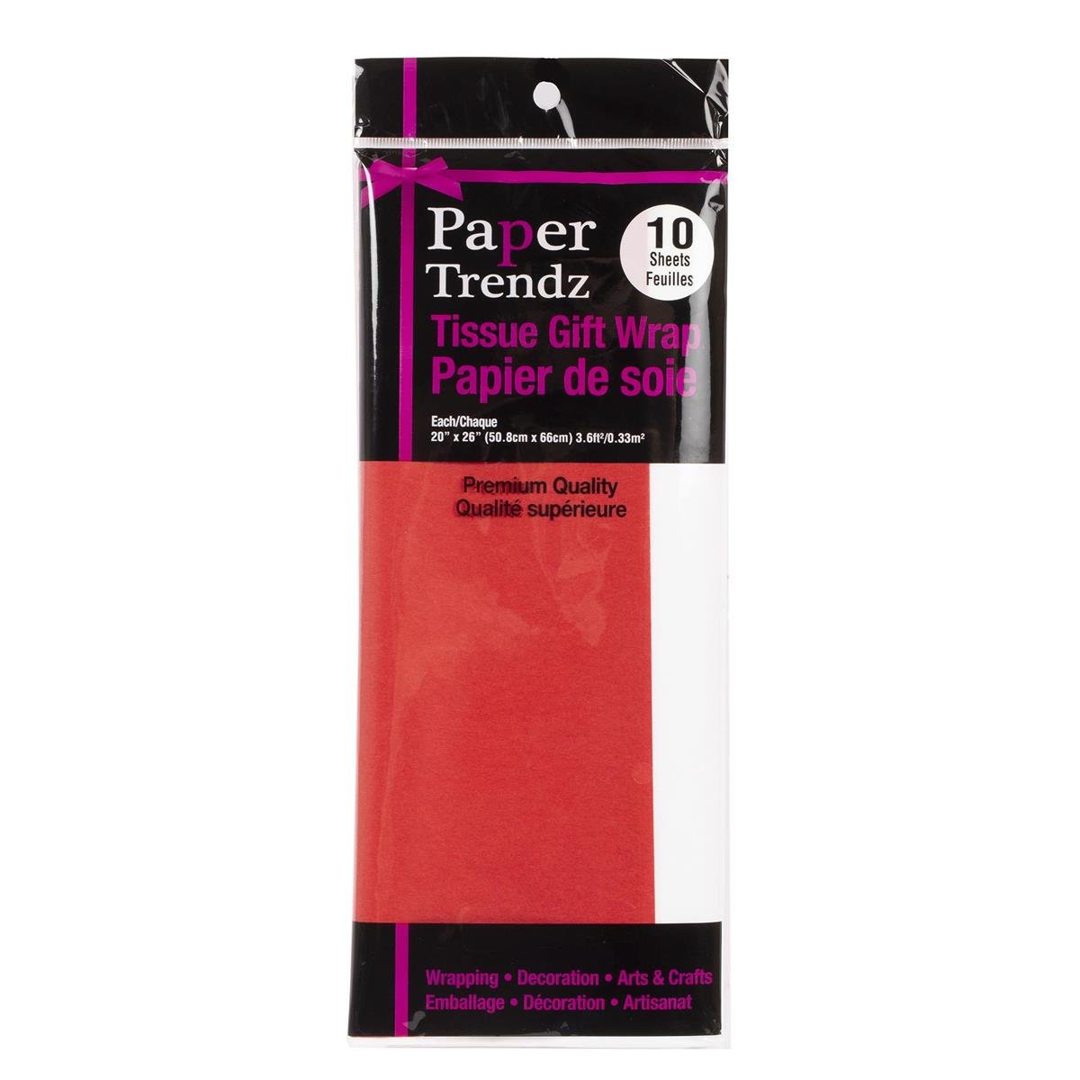 Paper T. 10ct Xmas Tissue Wrapping Paper