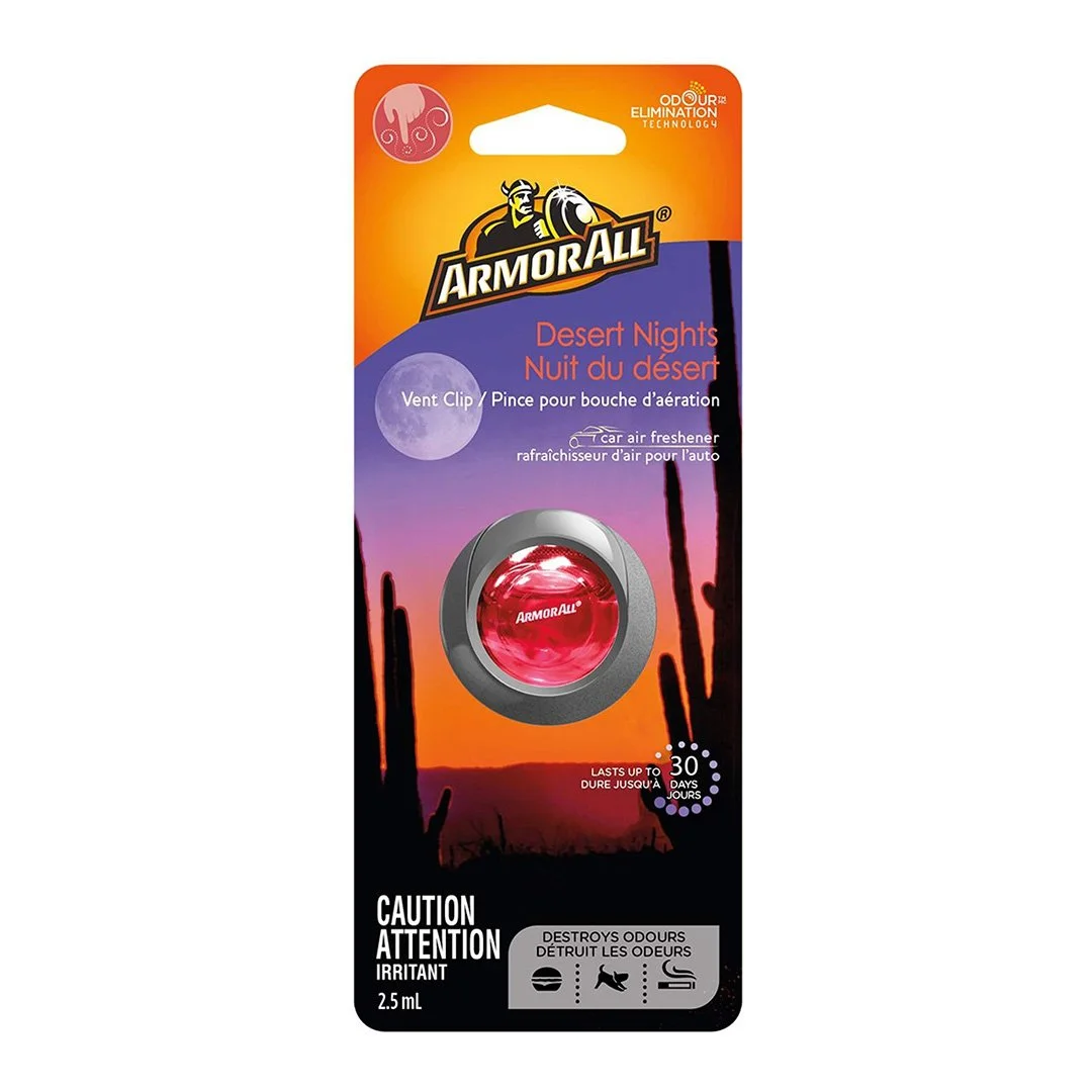 ARMOR ALL 1PK VENT CLIP DESERT NIGHTS 2.5ML