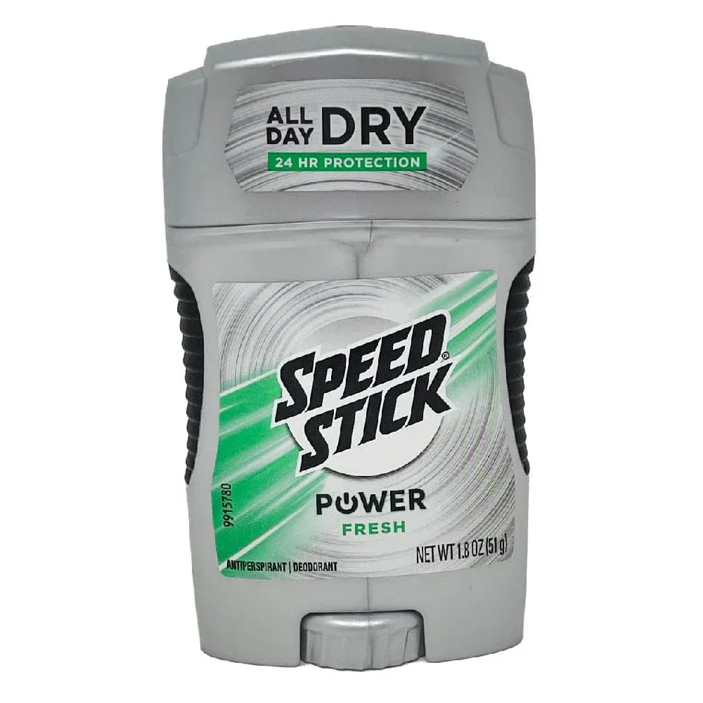 MEN SPEED STICK DEODRANT STICK POWER FRESH SCENT 1.8 OZ (51g)