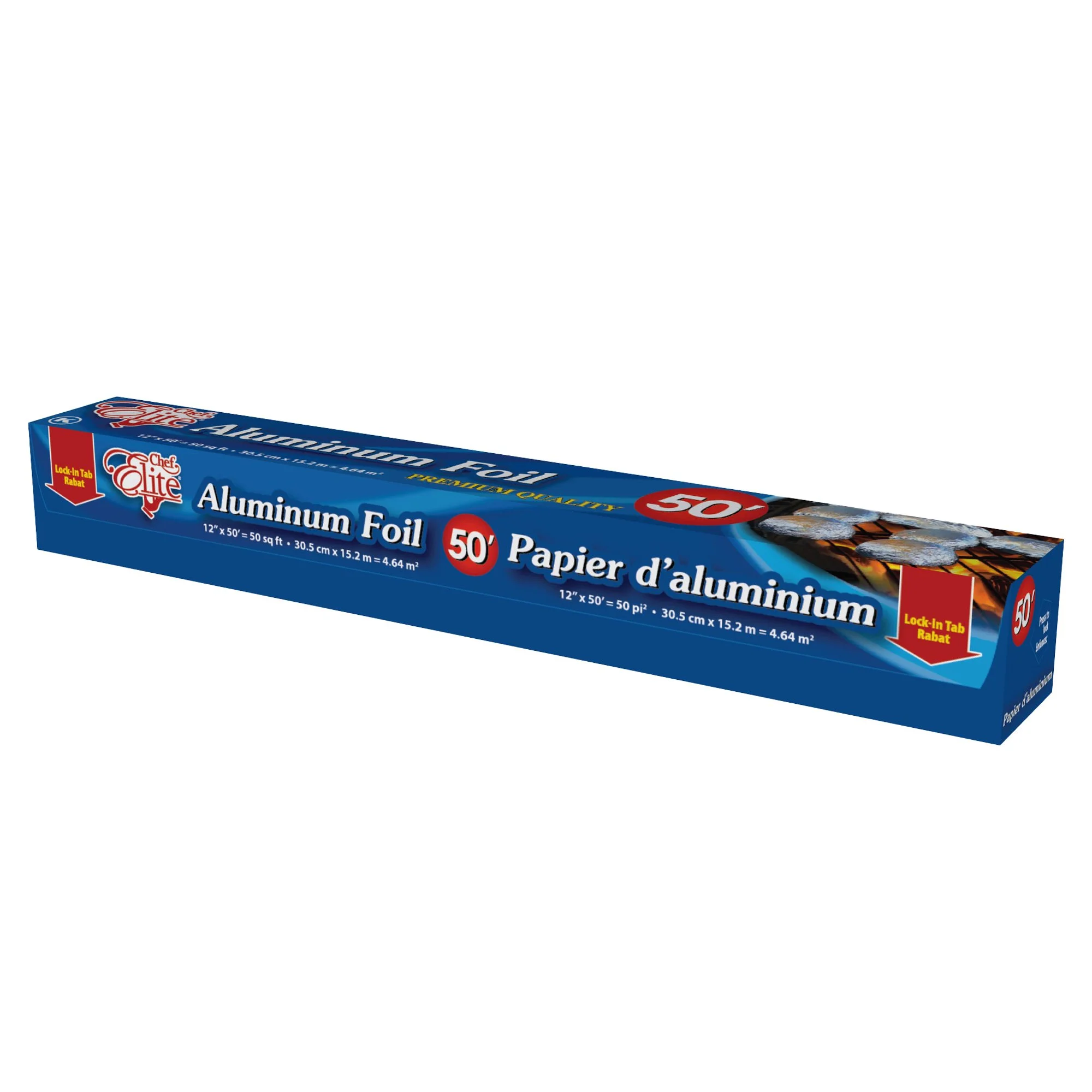 Chef Elite – Aluminum Foil – 12″ x 50′