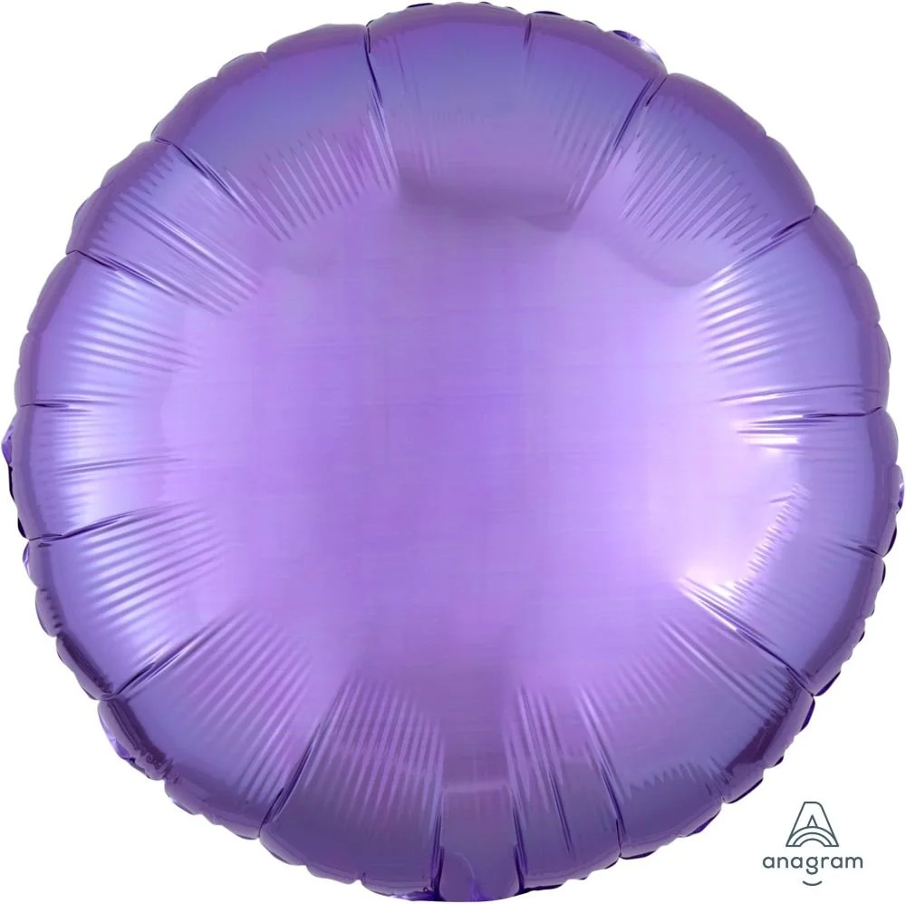 18" Pearl Lavender Circle Balloon