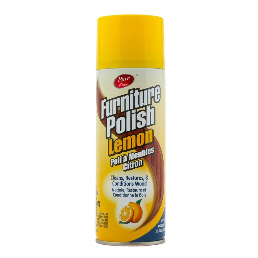 PURE KLEEN FURNITURE POLISH LEMON 350 GM