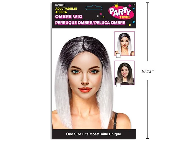 Women Hween Ombre Wig. 2 Asst. Styles