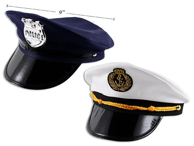9in Police/ Captain Costume Hat