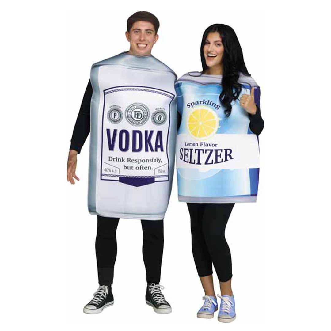 VODKA & SELTZER - ADULT COSTUME