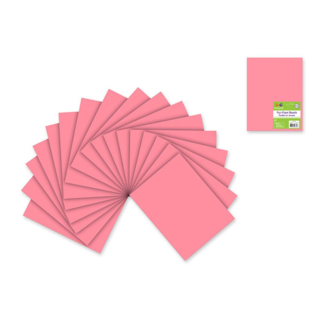 Foam Sheets - Light Pink