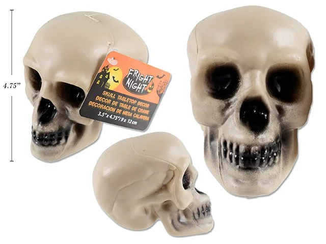 4.75in x 3.5in Tabletop Skull