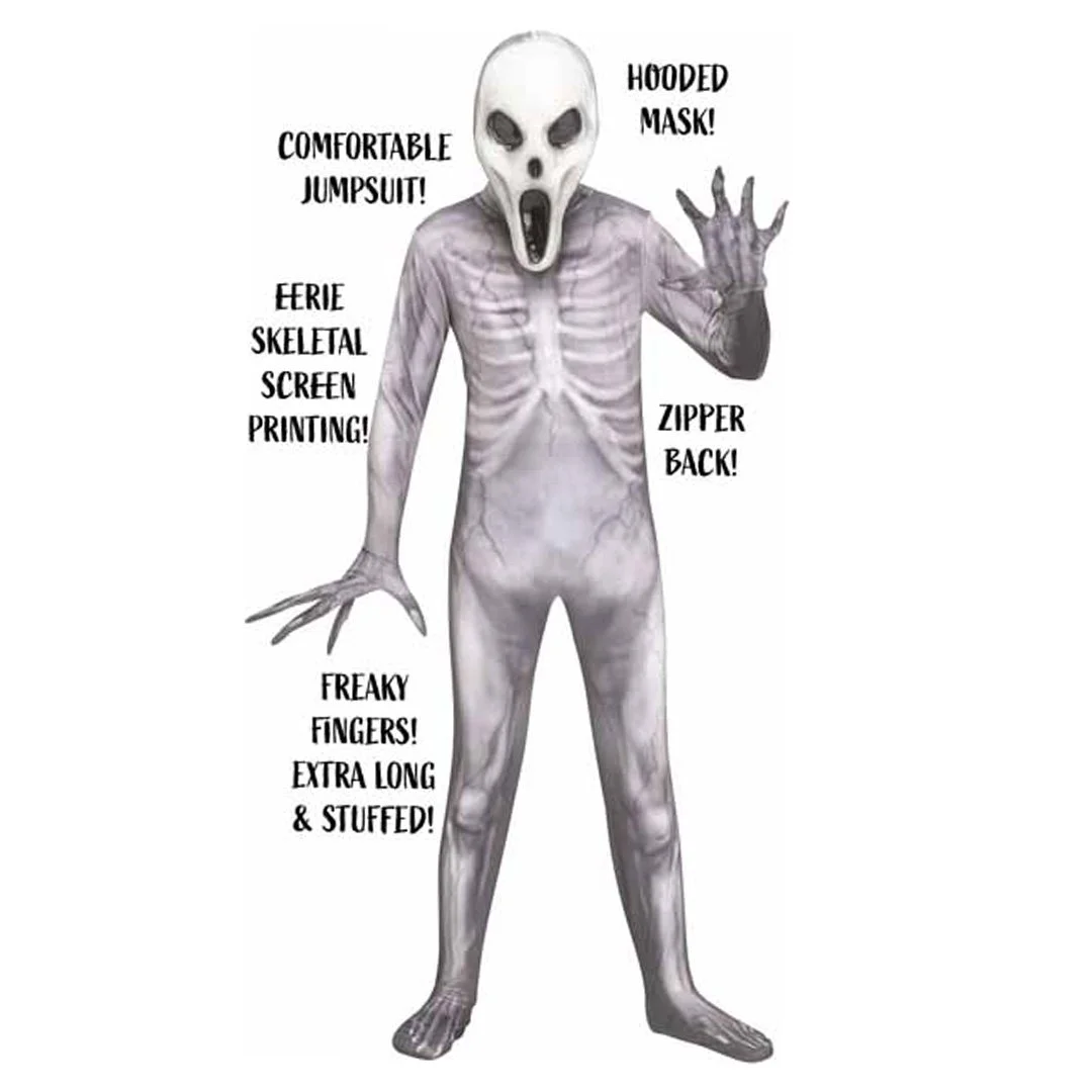 GREY ALIEN INVADER - CHILD COSTUME
