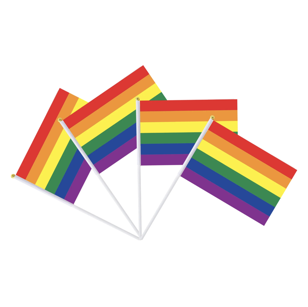 RAINBOW FLAGS 4PCS