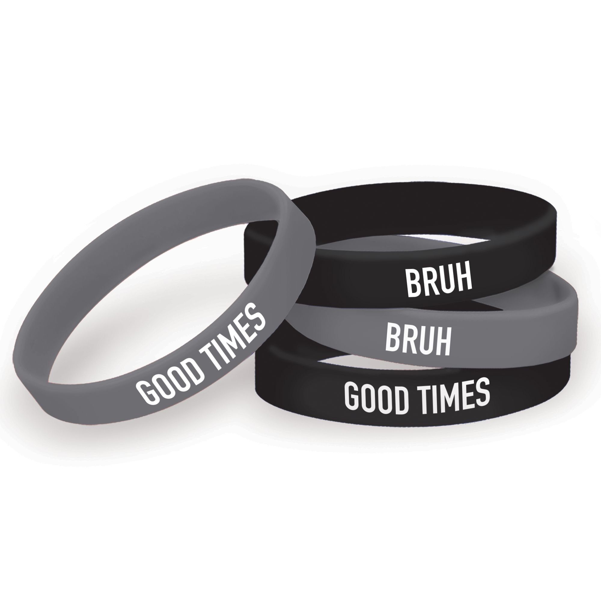 It's My Birthday Bruh Birthday Rubber Bracelets