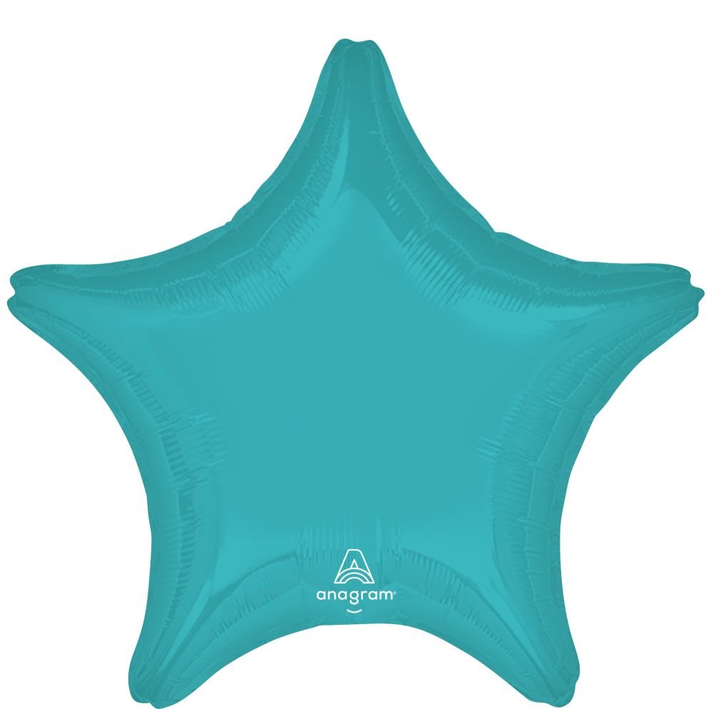 18" Vibrant Blue Star Balloon