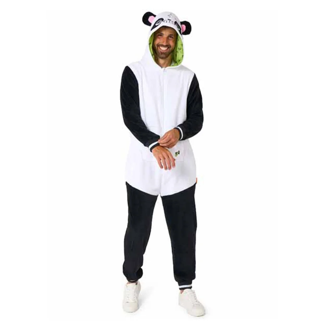 PANDA OPPOSUIT - ADULT ONESIES