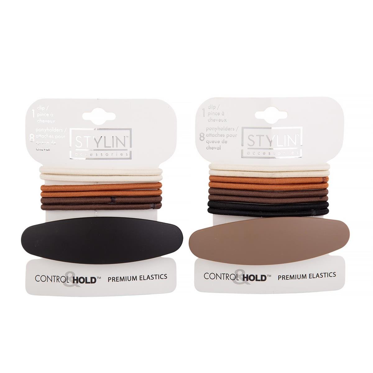 Stylin, 9-pc Ponyholder & Clip Set , 2 asst.