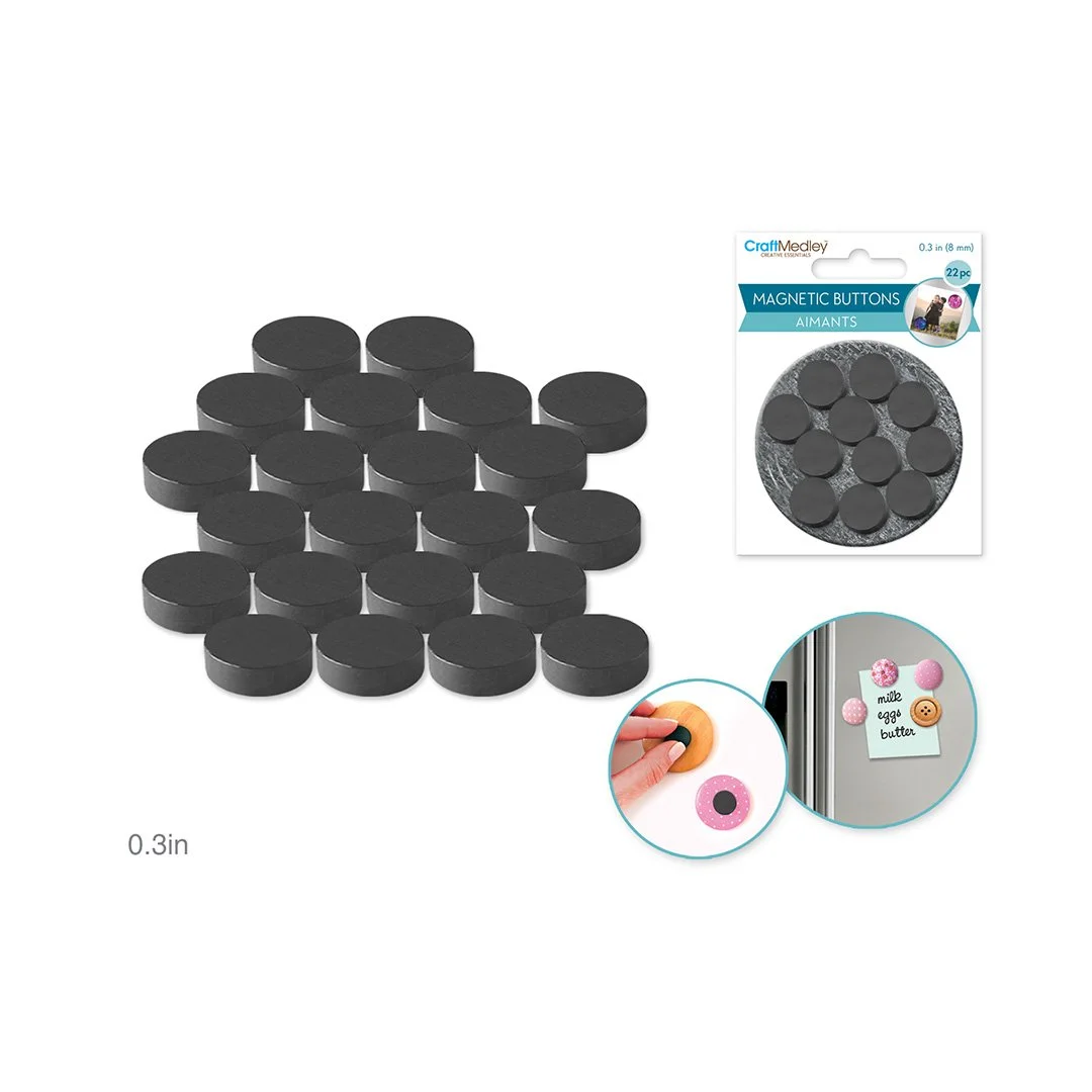 Magnetic Buttons: On Mirror